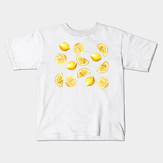 Lemon loving Kids T-Shirt by CindersRose